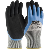 Gants isol&eacute;s r&eacute;sistants aux coupures G-Tek PolyKor, Taille Petit, Calibre 13, Rev&ecirc;tement Latex de caoutchouc, Enveloppe en Fil technique, ANSI/ISEA 105 niveau 3 Les Fournitures Industrielles Méga