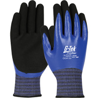 Gants r&eacute;sistants aux coupures G-Tek PolyKor X7, Taille Petit, Calibre 18, Rev&ecirc;tement Nitrile, Enveloppe en Fil technique, ANSI/ISEA 105 niveau 4 Les Fournitures Industrielles Méga