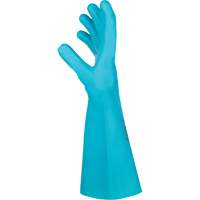 Flextril Chemical Gloves, Size 7, 12.5" L, Nitrile, Nylon Inner Lining Les Fournitures Industrielles Méga