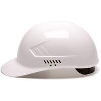 Casquette antichocs Ridgeline, Suspension &agrave; douille, Blanc Les Fournitures Industrielles Méga