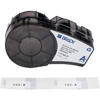 Aggressive Adhesive Multi-Purpose Labels with Ribbon, Black Les Fournitures Industrielles Méga