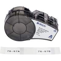 Aggressive Adhesive Multi-Purpose Labels with Ribbon, Black Les Fournitures Industrielles Méga