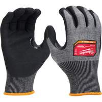 Gants enduits par trempage &agrave; dext&eacute;rit&eacute; &eacute;lev&eacute;e, Petit, Calibre 18, Rev&ecirc;tement Nitrile, ASTM ANSI niveau A8/EN 388 niveau F Les Fournitures Industrielles Méga
