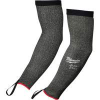 Protective Sleeves, Polyethylene, 16", ANSI/ISEA 105 Level 5/EN 388 Level E, Grey Les Fournitures Industrielles Méga