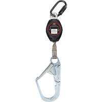 Dynamic Large Snap Hook Self-Retracting Lifeline, 7', Polyester, Swivel Les Fournitures Industrielles Méga