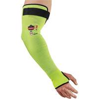 ProFlex 7941-PR Cut-Resistant Protective Arm Sleeve, TenaLux, 18", ASTM ANSI Level A4/EN 388 Level D, High Visibility Lime Les Fournitures Industrielles Méga