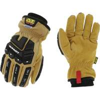 Gants imperm&eacute;ables ColdworkM-Pact, 8, Paume en Cuir fleur, Poignet &eacute;lastique Les Fournitures Industrielles Méga