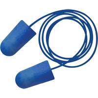 Food Pro Bullet BioSoft BioBased Metal Detectable Earplugs, Corded, One-Size, Bulk - Box, 32 NRR dB Les Fournitures Industrielles Méga