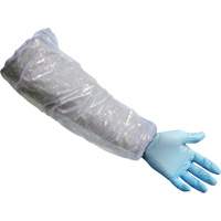 Sleeves, 16" long, Polyethylene, White Les Fournitures Industrielles Méga