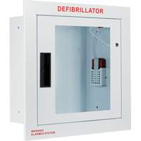 Grande armoire enti&egrave;rement encastr&eacute;e avec alarme, Zoll AED Plus/Zoll AED 3/Cardio-Science/Physio-Control Pour, Non m&eacute;dical Les Fournitures Industrielles Méga