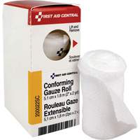 Recharge de bandage en gaze &eacute;tirable et conforme SmartCompliance, Rouleau, 6' lo x 2" la, St&eacute;rile, Dispositif m&eacute;dical Classe 1 Les Fournitures Industrielles Méga