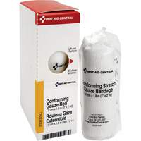 Recharge de bandage en gaze &eacute;tirable et conforme SmartCompliance, Rouleau, 6' lo x 3" la, St&eacute;rile, Dispositif m&eacute;dical Classe 1 Les Fournitures Industrielles Méga