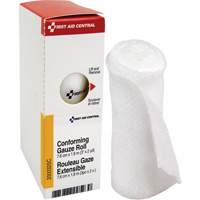 Recharge de bandage en gaze &eacute;tirable et conforme SmartCompliance, Rouleau, 6' lo x 3" la, St&eacute;rile, Dispositif m&eacute;dical Classe 1 Les Fournitures Industrielles Méga