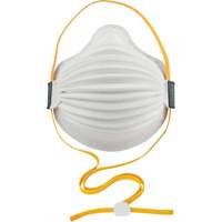 Respirateur AirWave jetable avec SmartStrap et garniture d'&eacute;tanch&eacute;it&eacute; int&eacute;grale en mousse, P95, Certifi&eacute; NIOSH, Moyen/grand Les Fournitures Industrielles Méga