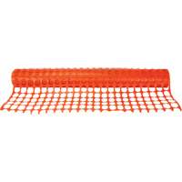 Cl&ocirc;ture de s&eacute;curit&eacute; robuste, 100' lo x 4' la, Orange Les Fournitures Industrielles Méga