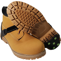Dispositif de traction de talon Icetred, Caoutchouc/Carbure de tungst&egrave;ne, Traction Crampon, Taille unique Les Fournitures Industrielles Méga