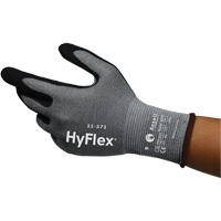 Gants anti-coupures HyFlex 11-571, 5, Calibre 15, Rev&ecirc;tement Nitrile, ASTM ANSI niveau A4/EN 388 niveau D Les Fournitures Industrielles Méga