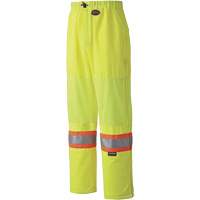 5999P Pantalon de s&eacute;curit&eacute; routi&egrave;re, Polyester, T-petit, Orange haute visibilit&eacute; Les Fournitures Industrielles Méga