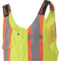 6000 Safety Overalls, Polyester, X-Small, High Visibility Lime-Yellow Les Fournitures Industrielles Méga