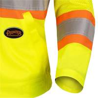 5999JW Women's Traffic Safety Jacket, Polyester, High Visibility Lime-Yellow, X-Small Les Fournitures Industrielles Méga