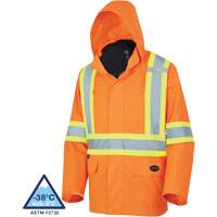 5632 Manteau 3 en 1 The Rock, Orange haute visibilit&eacute;, T-petit Les Fournitures Industrielles Méga