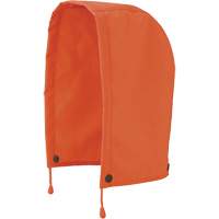 5400H Capuchon de veste de s&eacute;curit&eacute; imperm&eacute;able 300D Trilobal antid&eacute;chirure, Orange haute visibilit&eacute;, Polyester Les Fournitures Industrielles Méga