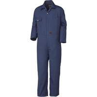 515T Coveralls with Zipper, Men's, Navy Blue, Size 40 Les Fournitures Industrielles Méga
