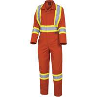 5514W Combinaisons de s&eacute;curit&eacute; pour femmes, T-petit, Orange haute visibilit&eacute; Les Fournitures Industrielles Méga