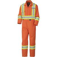 5513 Combinaison pour lavage industriel, 36, Orange haute visibilit&eacute; Les Fournitures Industrielles Méga