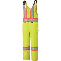 6616 Salopettes, Poly-coton, 36, Jaune lime haute visibilit&eacute; Les Fournitures Industrielles Méga