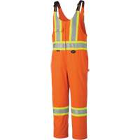 6617Z Combinaisons de s&eacute;curit&eacute; avec fermetures &agrave; glissi&egrave;re aux jambes, Poly-coton, 36, Orange haute visibilit&eacute; Les Fournitures Industrielles Méga