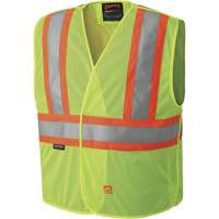 6916A Veste de s&eacute;curit&eacute; ignifug&eacute;e, Jaune lime haute visibilit&eacute;, Moyen/Petit, Polyester Les Fournitures Industrielles Méga