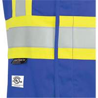 7730 Veste r&eacute;sistante aux arcs &eacute;lectriques FR-Tech, Petit, Bleu royal, 10 cal/cm² Les Fournitures Industrielles Méga