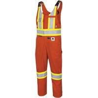 7712 FR-Tech&reg; Flame-Resistant Overalls, Small, High Visibility Orange Les Fournitures Industrielles Méga