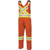 7712 FR-Tech&reg; Flame-Resistant Overalls, Small, High Visibility Orange Les Fournitures Industrielles Méga