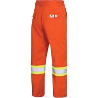 7763 Pantalon de s&eacute;curit&eacute; haute visibilit&eacute; r&eacute;sistant aux arcs &eacute;lectriques FR-Tech 88/12, 30, x 30, Orange haute visibilit&eacute;, 9,7 cal/cm² Les Fournitures Industrielles Méga