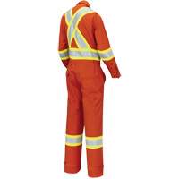 7702W FR-Tech&reg; Women's FR/Arc-Rated Coveralls, Size X-Small, High Visibility Orange, 10 cal/cm² Les Fournitures Industrielles Méga