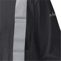 340SFA Chemise de s&eacute;curit&eacute; &agrave; manches longues ignifuge, Petit, Noir Les Fournitures Industrielles Méga