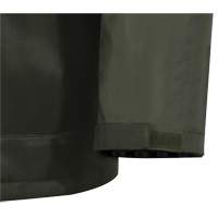 D8120J Manteau &agrave; capuchon ind&eacute;chirable Nailhead pour planteur d'arbres, Polyester/PVC, T-petit, Vert Les Fournitures Industrielles Méga