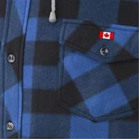 415SS Chemise &agrave; capuche matelass&eacute;e, Hommes, Petit, Multicolore Les Fournitures Industrielles Méga