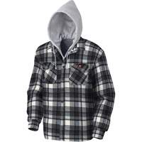 415BG Chemise &agrave; capuche matelass&eacute;e, Hommes, T-petit, Multicolore Les Fournitures Industrielles Méga