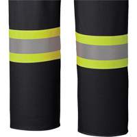 5895BK Flame-Resistant Waterproof Stretch Bib Pants, X-Small, Black Les Fournitures Industrielles Méga