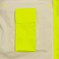 5881 FR/Arc-Rated Waterproof Rain Jacket, X-Small, High Visibility Yellow, 10 cal/cm² Les Fournitures Industrielles Méga