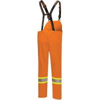 5882 FR/Arc-Rated Waterproof Safety Bib Pants, X-Small, High Visibility Orange Les Fournitures Industrielles Méga