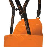 5882 FR/Arc-Rated Waterproof Safety Bib Pants, X-Small, High Visibility Orange Les Fournitures Industrielles Méga