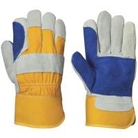 545 Gants d'ajusteur, Taille unique, Paume en Cuir de vache refendu Les Fournitures Industrielles Méga