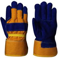 655 Gants d'appareilleur isol&eacute;s, Taille unique, Paume en Cuir de vache refendu, Doublure en Boa Les Fournitures Industrielles Méga