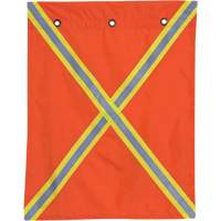 353 Flag with Reflective Tape, Polyester Les Fournitures Industrielles Méga