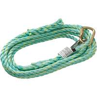 VL-1115-50 Cordage de s&eacute;curit&eacute; vertical, Copolym&egrave;re Les Fournitures Industrielles Méga