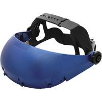390 Premium Series Single Crown Faceshield Headgear, Ratchet Suspension Les Fournitures Industrielles Méga